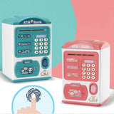 Smart Fingerprint ATM Bank Buy Online Electronic Safe Storage Tank Toy For Kids