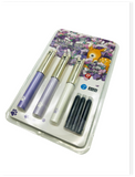 High Quality Fountain Pen 3 Pen and 3 Refill Pack Soft Color Fountain Pen