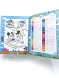 Kids Coloring book with 127 Stickers - A4 size Activity Book