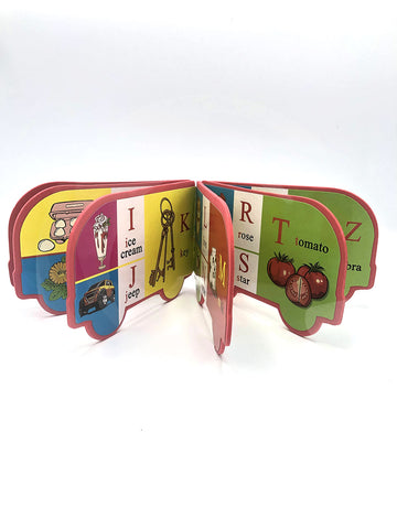 ABC Or 123 English Picture Book Car shape with Foam Materiel