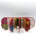 ABC and 123 English Picture Book Car shape with Foam Materiel