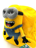 Buy Online Best Branded, Imported Quality Minion Stuff Shoulder Bag For kids in Pakistan. Popular Minion Cartoon Detachable Stuff Toy Backpack in Online Store