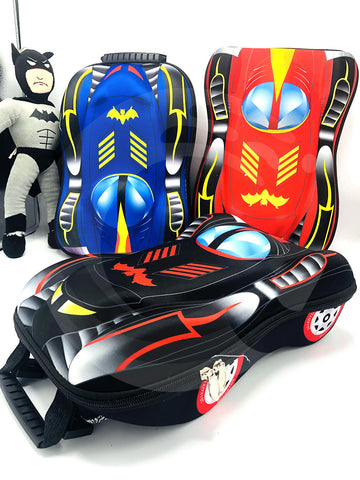 Buy Online Best Quality Imported and Branded Car Shaped 3D school Shoulder Bag for Kids Popular and Stylish Multipurpose Backpack For Boys