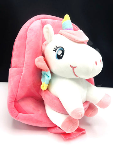 Buy Online Best Branded, Imported Quality Unicorn Stuff Shoulder Bag For kids in Pakistan. Popular Detachable Cartoon Stuff Toy Backpack