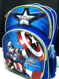 Best Quality Captain America Multipurpose Backpack Imported and Branded - Superhero Stylish Shoulder School Bag For Boys