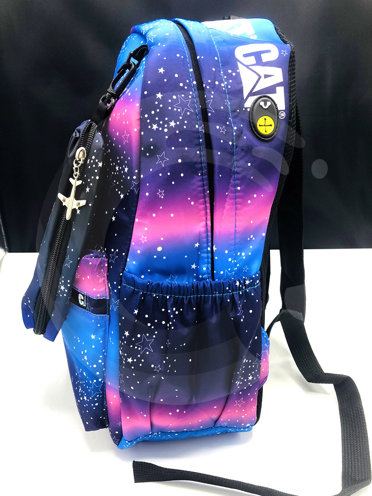 CAT Multi Color School Bag For Boys Girls Galaxy Inspired
