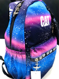 Buy Online CAT Multi Color School Bag Imported Quality Stylish Galaxy Inspired Print Backpack For Boys and Girls Online Best Store In Pakistan