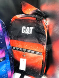 Buy Online CAT Multi Color School Bag Imported Quality Stylish Galaxy Inspired Print Backpack For Boys and Girls Online Best Store In Pakistan