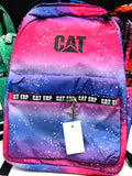 Buy Online CAT Multi Color School Bag Imported Quality Stylish Galaxy Inspired Print Backpack For Boys and Girls Online Best Store In Pakistan