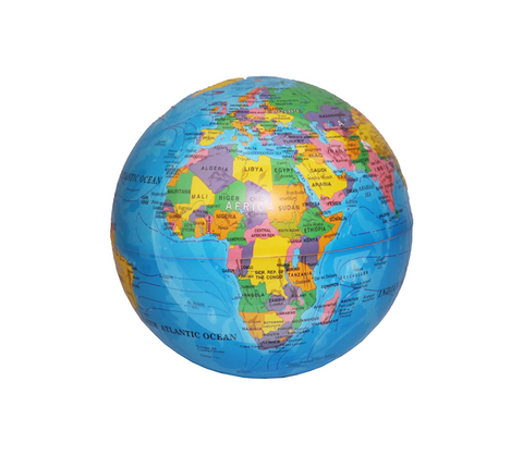 World Globe Spin with Electric light