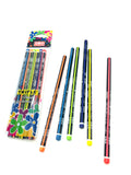 ORO Lead Pencil Colorful 6 Pencils Pack