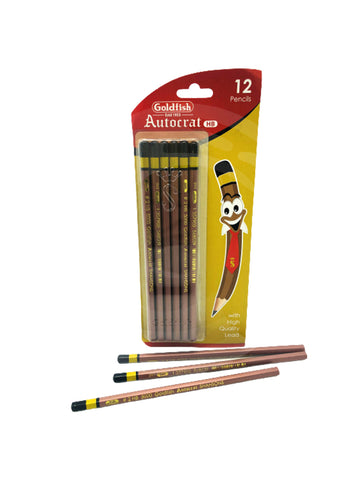 Goldfish Lead Pencil 12 Pencil Pack 2HB kids Lead Pencil