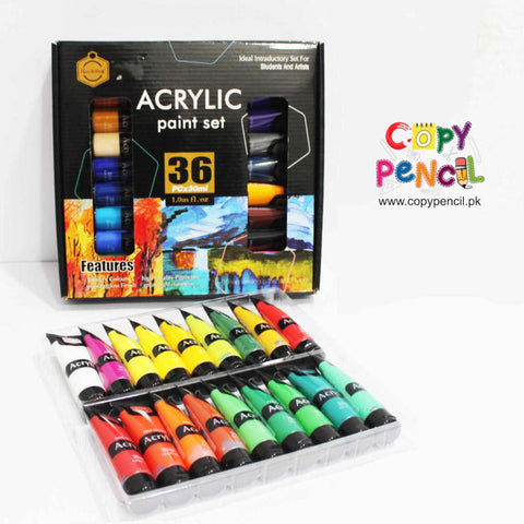 Keep smiling Acrylic Paint 30ml Tubes Set 36