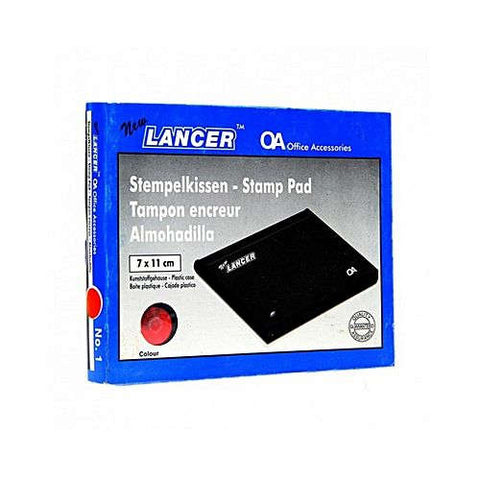 Lancer Stamp Pad Medium 7 x 11 cm