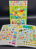 Kids Drawing Learning Writing Books With Activity Base Stickers Fun Early Learning Books - Preschool Books