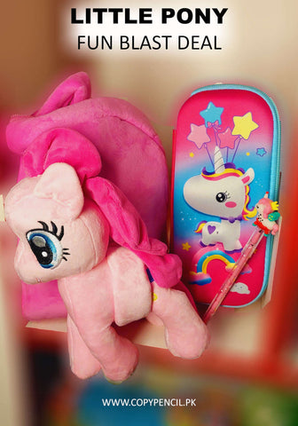 Little Pony Themed Fun School Deal For Kids
