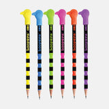 Oro Looper Lead Pencils HB With Eraser Jar Of 48 Pencils