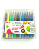 M&G Water color marker soft brush Tip 24 Colors