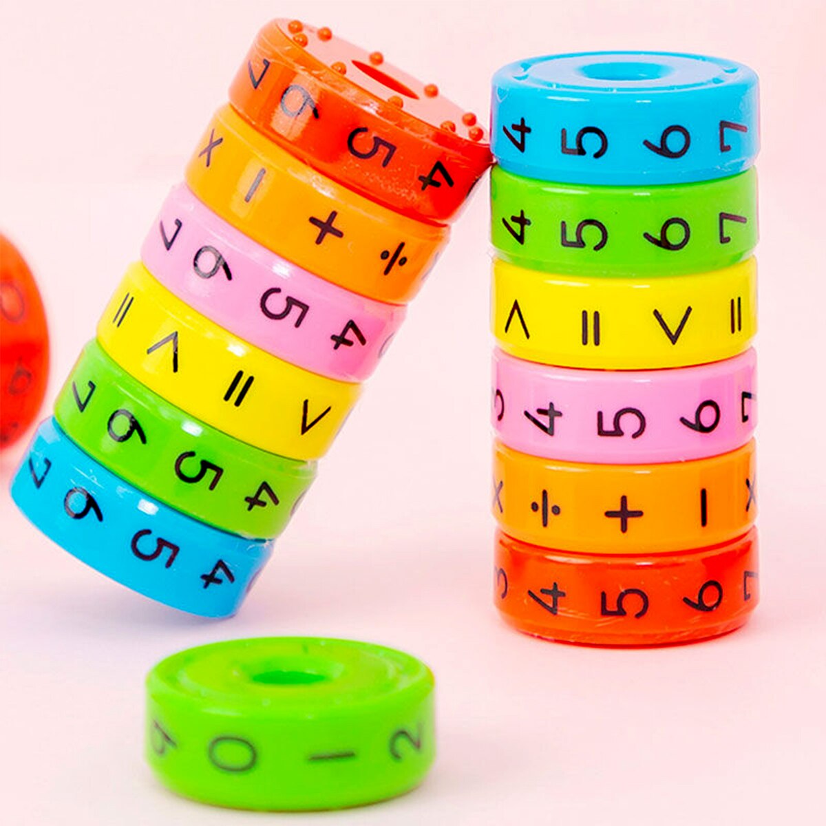 Magnetic Arithmetic Learning Toy Cylinder Number Blocks – CopyPencil.pk
