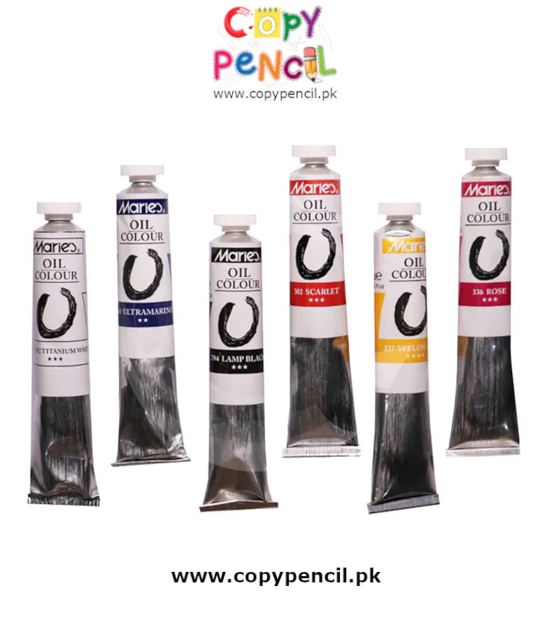 Marie Color Buy Marie's Oil Color Complete Range Single Piece Tube 50ml – CopyPencil.pk