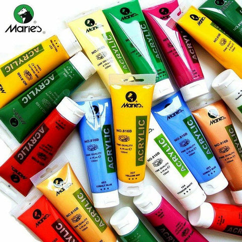 Marie’s Acrylic Paints 75ml Tube Single Piece (All shades Available)
