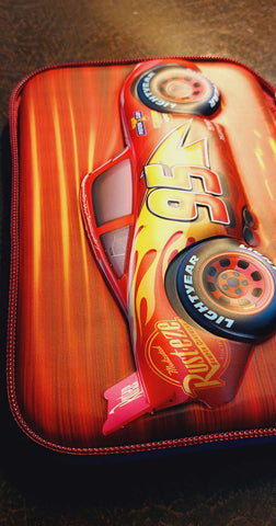 Lightning McQueen Hard Shell Car (3D) Boys Pencil Case | Boys Pencil Pouch