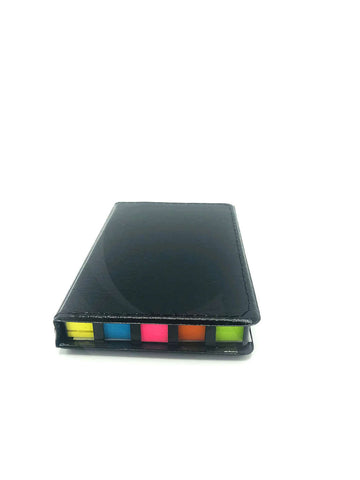 Sticky Notes Wallet | Memo Pad With Sticky Notes And Calendar PU Leather Covering Daily Planner For Office and Schools