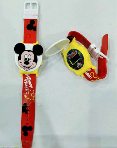 Cartoon Characters Digital Wrist Watch Scale Strip Watch For Boys Happy Time Toy Digital Watch For Kids