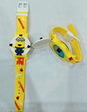 Cartoon Characters Digital Wrist Watch Scale Strip Watch For Boys Happy Time Toy Digital Watch For Kids