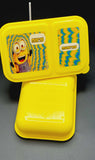 Minions Plastic Lunch Box High Quality BPA Free Food Container Two Section Kids Lunch Box