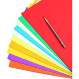 Hard Chart Paper Sheets A4 Size Card Paper Multi-Color 10 Sheets