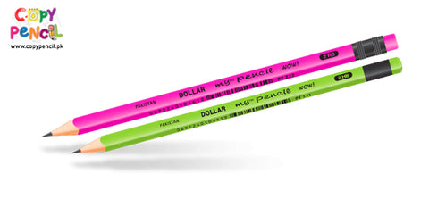Dollar My Pencil wow 2HB Lead Pencil Pack of 12