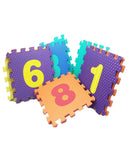 Numbers Puzzle Foaming Playing Mat For Kids - Interlocking Foaming Floor Blocks Tiles Set Of 36 PCS