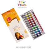 Keep Smiling Oil Painting Color Set Of 12 Tube 12ml