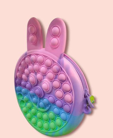 Kids Popit Bag With Stylish Stripe and Strong Zip Popit Bag Popit Pouch