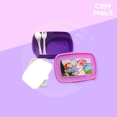 Princess Sofia Kids Lunch Box | High Quality Attractive Food Container | Lunch Box for School Kids Girls