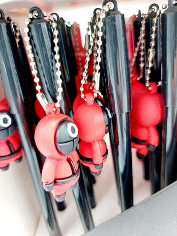 Fancy Ball Pen Red and Black Color Ball Pen