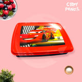 Disney's Cards Kids Lunch Box Red
