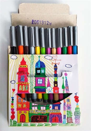 Signature Artist Marker Set 12 Colors