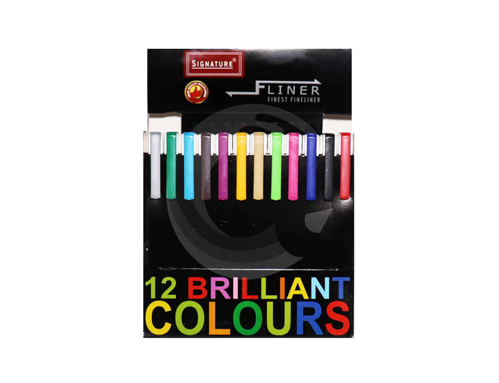 Buy Signature Pointer Set with 12 Colors – CopyPencil.pk