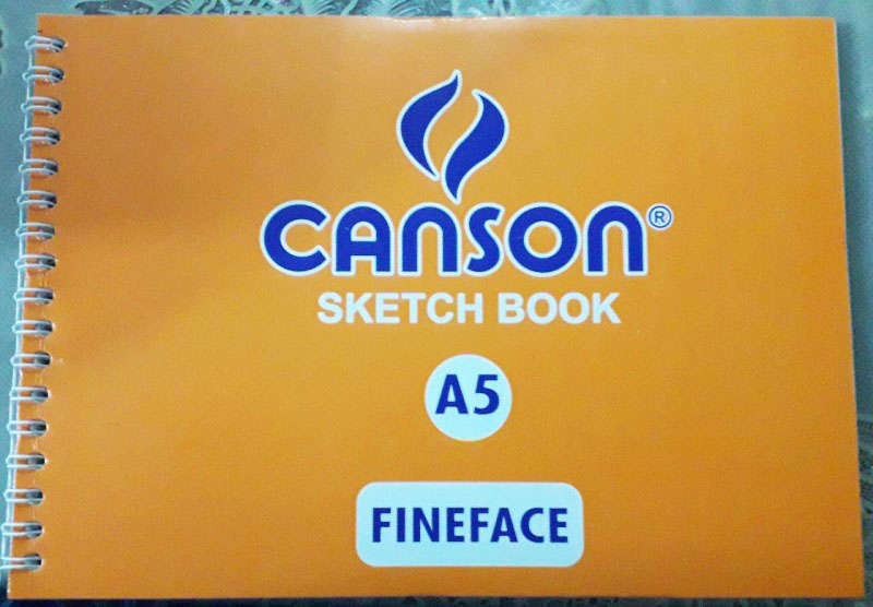 Buy Canson Sketch Book Size A5 Fine Face Spiral 20 Sheets Of 150 g