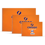 Canson Spiral Sketch Book Fine Face A4 Size 20 Sheets Of 150 Grams