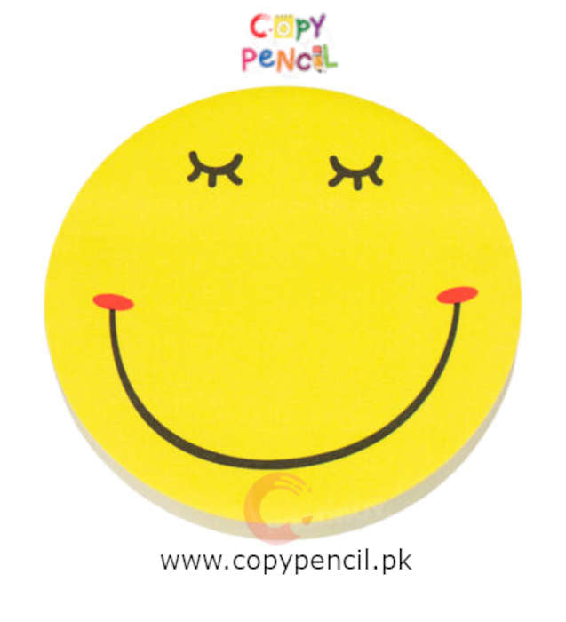 Buy Smiley Sticky Notes, 80 Self-Stick Removable Emoji Memo Pads ...