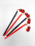 Fancy Ball Pen Red and Black Squid Game