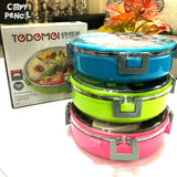 Stainless Steel Circle Lunch Box for Kids and Office High Quality Lunch Box