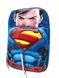 Superman Boys Pencil case Hard Shell 3D Look with Large Capacity