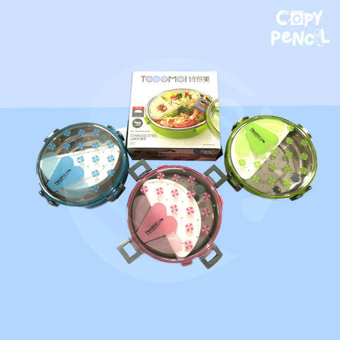 Stainless Steel Circle Lunch Box for Kids and Office | High Quality Lunch Box