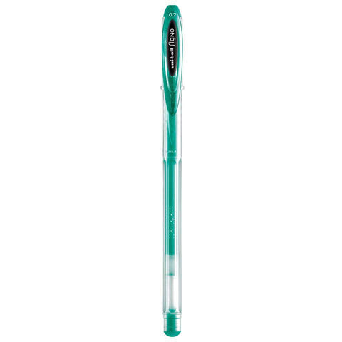 Uni-ball Signo Gel Ink Roller Ball Pen 0.7mm Black, Blue, Red, Green