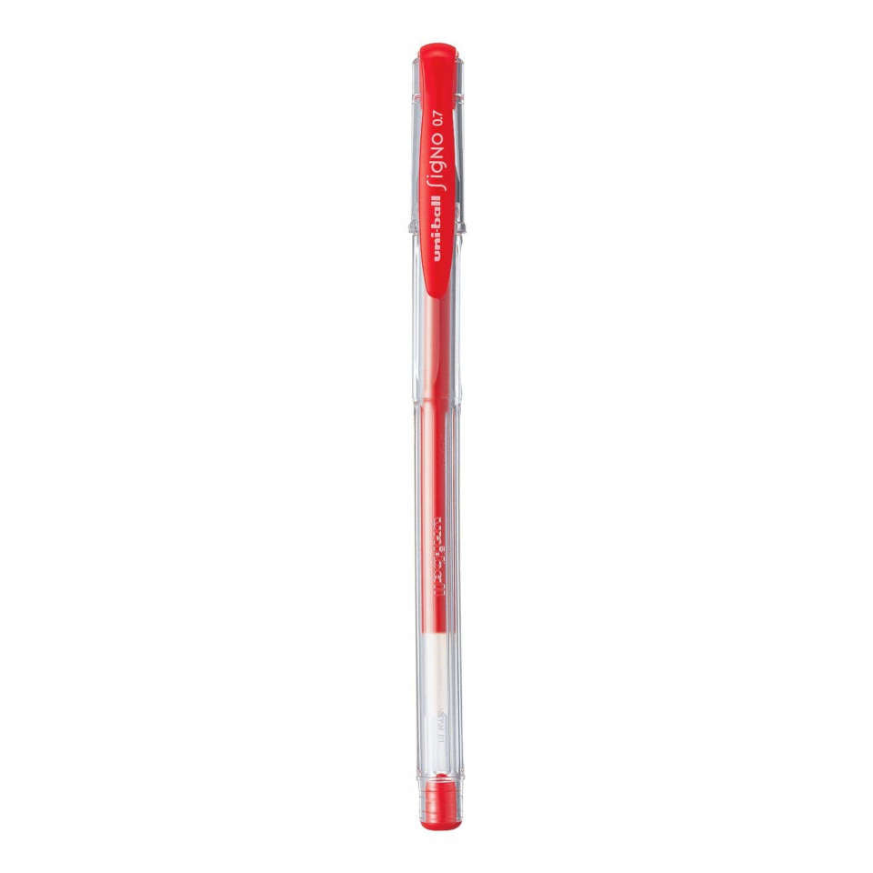 Uni-ball Signo Gel Ink Roller Ball Pen 0.7mm Black, Blue, Red, Green