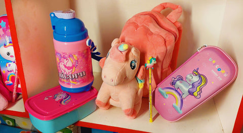 Unicorn Themed Fun School Deal For Kids Festive Gift Range For Juniors | Super Saver Deal For Girls